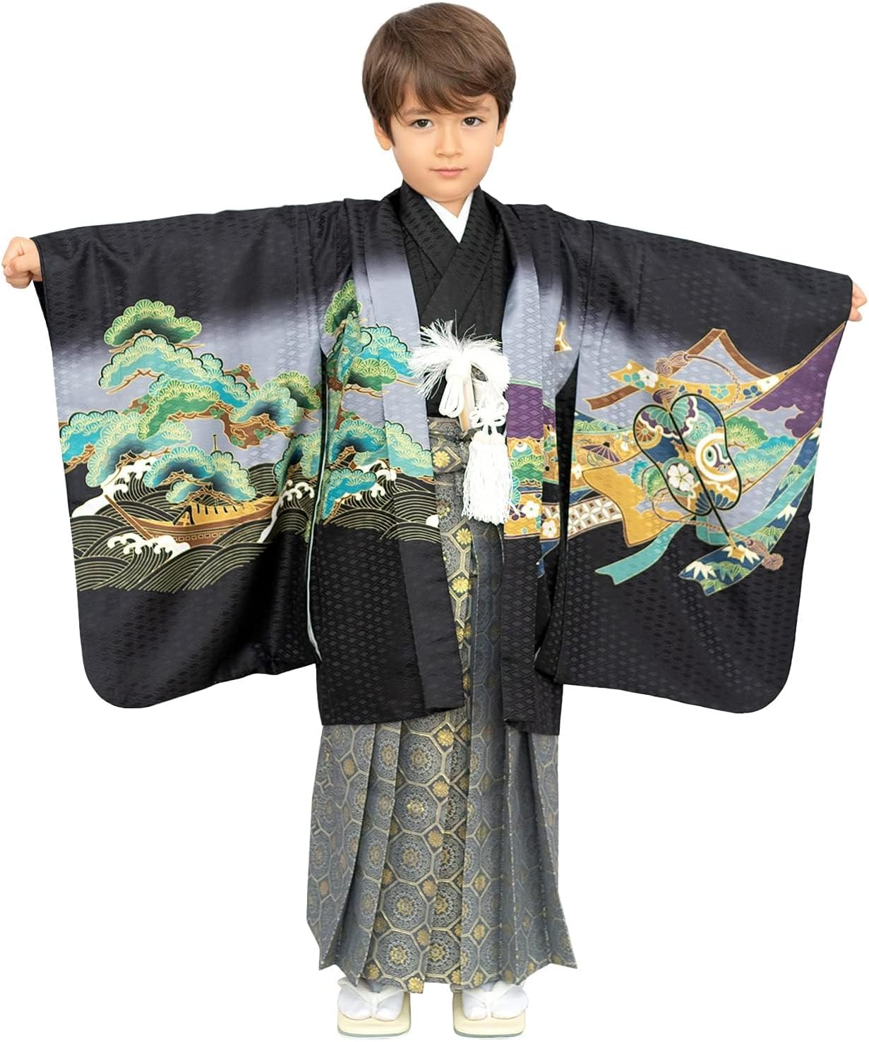 七五三 男の子　5歳 Amazon | [KYOETSU] [キョウエツ] 七五三 5歳 男の子 着物